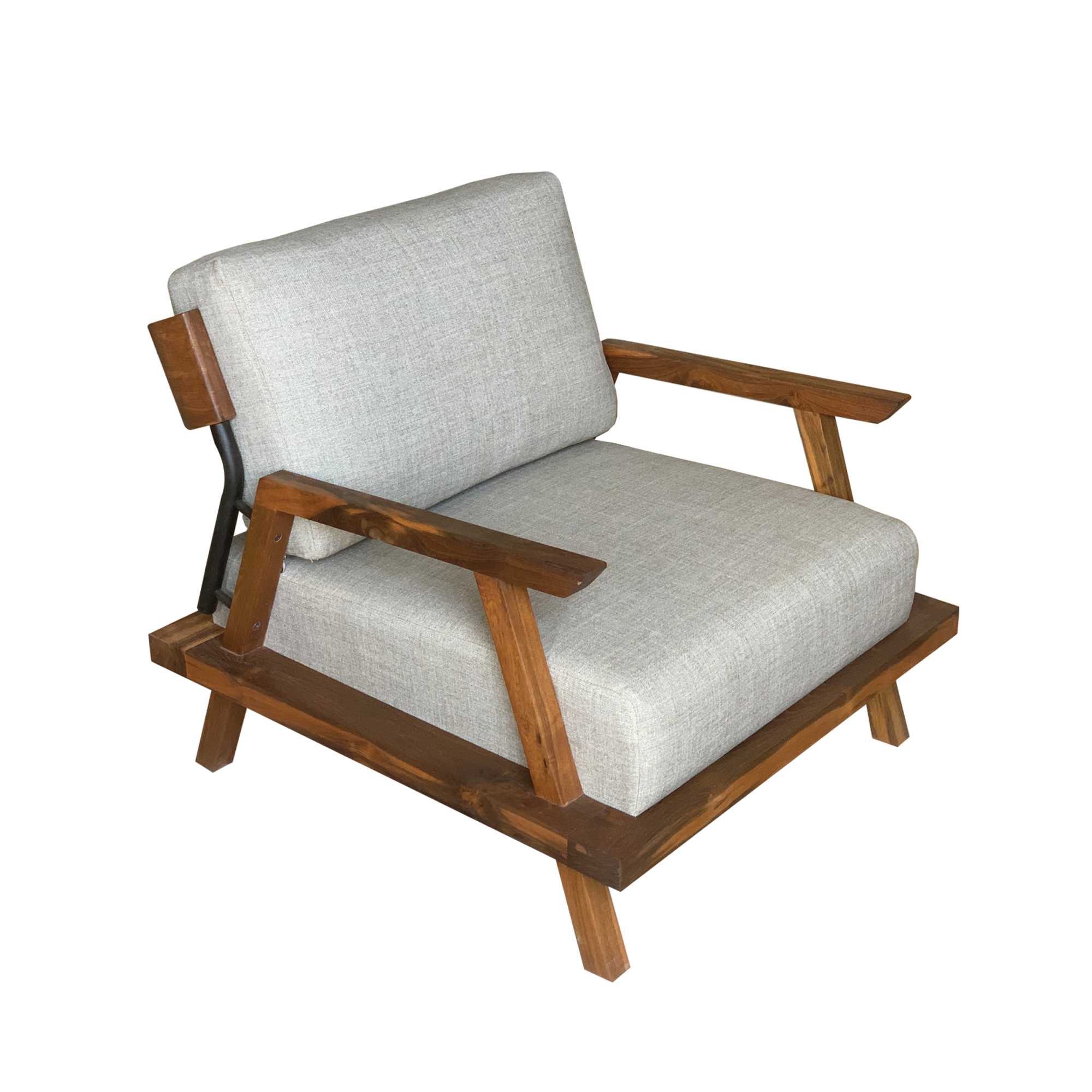 Slight Wooden Back 