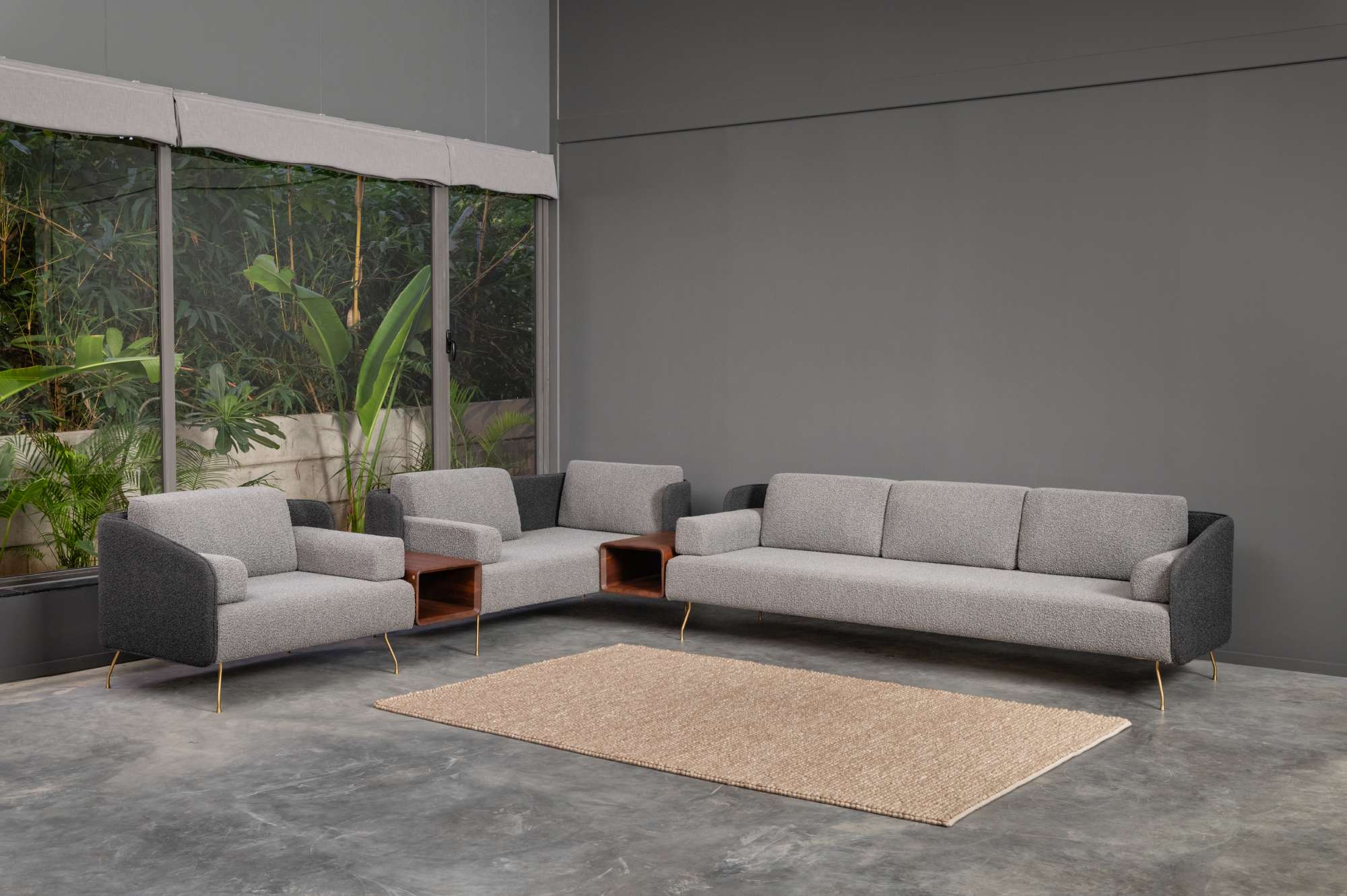 Cocoon Upholstered Sofa